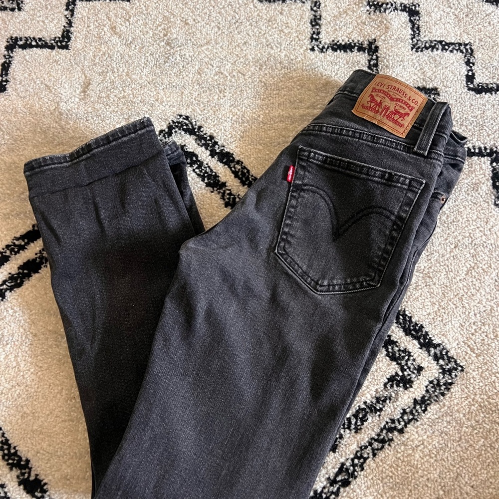 Levi's Charcoal Denim Pants